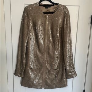 Vintage Guess by Marciano Champagne sequins blazer